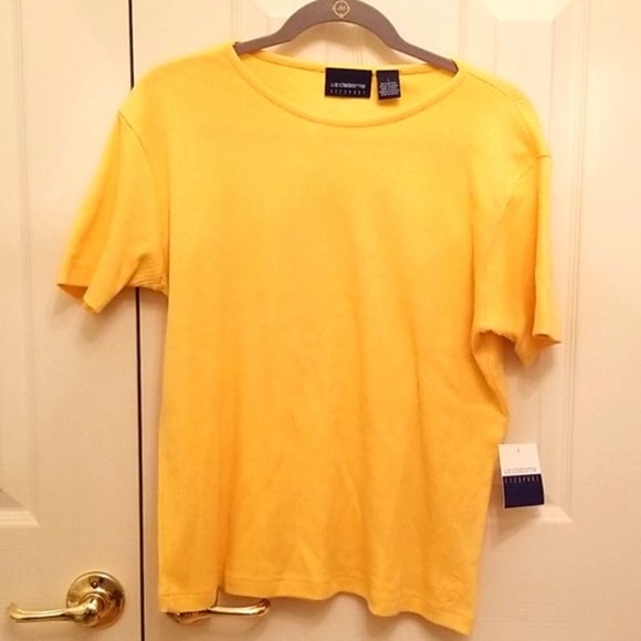 Liz Claiborne ribbed Top - Picture 1 of 4